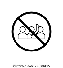 Please do not ask sign in yellow color