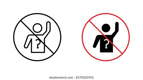 Please do not ask signs vectors set in black. line and flat versions