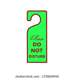 Please do not disturb hotel design template