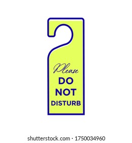 Please do not disturb hotel design template