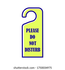 Please do not disturb hotel design template