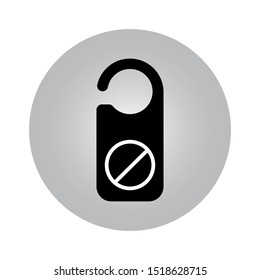 Please do not disturb icon
