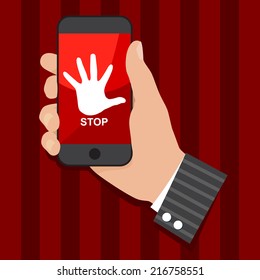 Please do not disturb others by using your mobile phones.