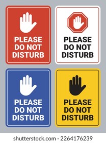 Please Do Not Disturb Sign Collection
