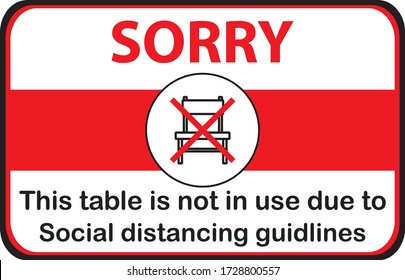 Please do not sit here to prevent from Coronavirus or Covid-19 pandemic, keep your distance, 1m social distancing for print floor. Social distancing concept