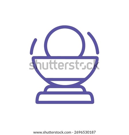 please  give me a seo based title for silhouette style vector crystal logo icon minimum 25 words for adobe stock  