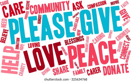 Please Give word cloud on a white background. 