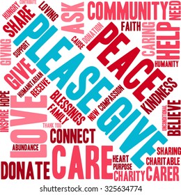 Please Give word cloud on a white background. 