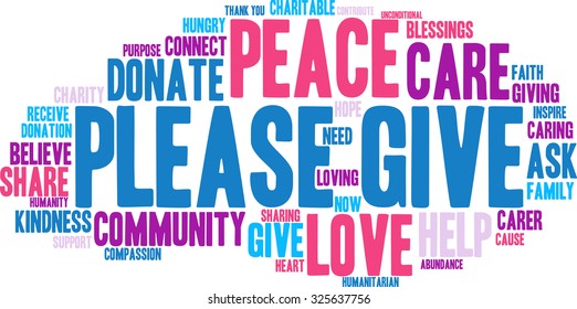 Please Give word cloud on a white background. 