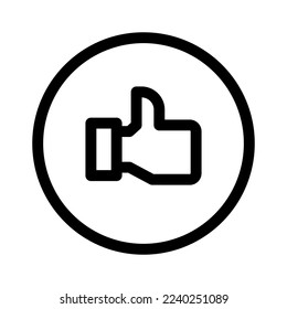please like icon or logo isolated sign symbol vector illustration - high quality black style vector icons
