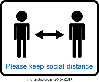 "Please line up at intervals" English