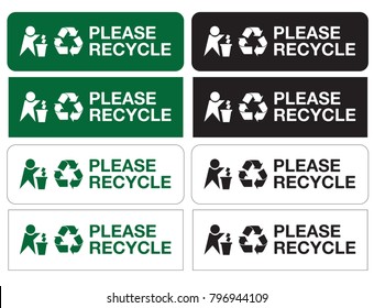 Please recycle