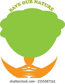 por favor, salven nuestra naturaleza, no dejen que los humanos destruyan