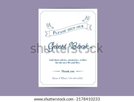Please sign our guest book sign, Wedding printables, Wedding sign, Wedding elements, sign, stationery