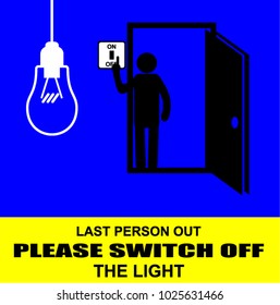 PLEASE SWITCH OFF, LABEL