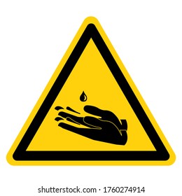 Please Use Hands Sanitizer Symbol Sign ,Vector Illustration, Isolate On White Background Label. EPS10
