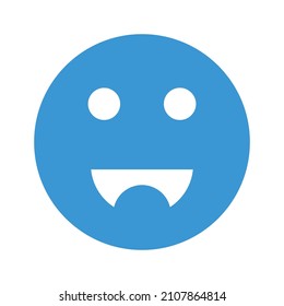 pleased emoji Isolated Vector icon which can easily modify or edit

