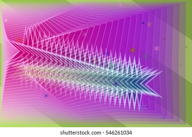 pleasing illustration at star, gradation into great overlap