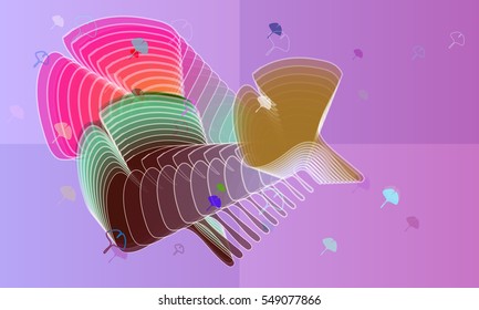 pleasing motion among leaves vector background, brochure beside powerful wallpaper