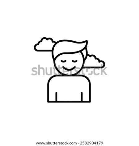 Pleasure icon Flat fill set collection