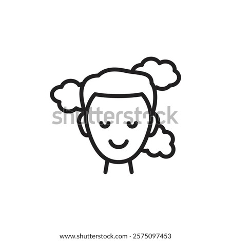 Pleasure icon Simple thin outline