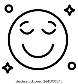 pleasure icon Thin line vector design