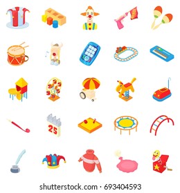 Pleasure icons set. Cartoon set of 25 pleasure vector icons for web isolated on white background