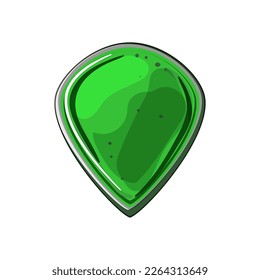 plectrum guitar pick cartoon. plectrum guitar pick sign. isolated symbol vector illustration