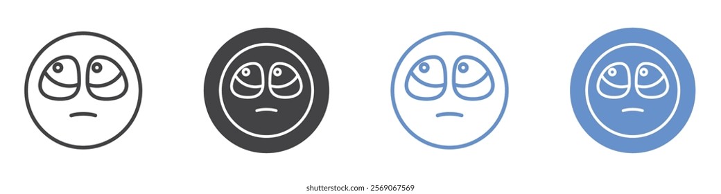 Pleeding icon vector symbol outline sign