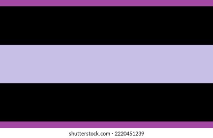 Bandera de Plerugender o domgender. La identidad multigénero donde uno experimenta múltiples géneros, pero una identidad es más dominante, asume más de uno, o se siente más fuerte que cualquier otro.