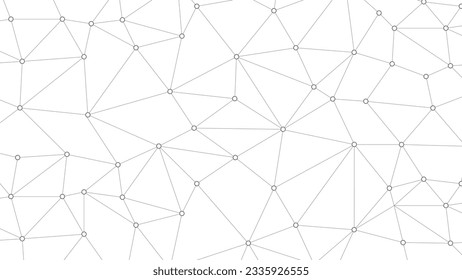 Plexus mesh geometric background. Dots connected by lines. Technology abstract background. Minimalist mesh backdrop. Vector