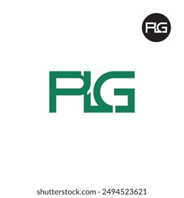 PLG Logo Letter Monogram Design