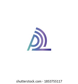 PLI Logo Simple Design signal