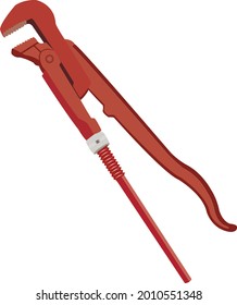 plier clamp for tightening and turning hydraulic hoses