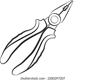 Icono de doodle anterior en ilustrador de arte de boceto vector