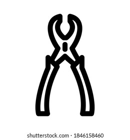 Symbol oder Logo einzeln auf Zeichen, Vektorgrafik - qualitativ hochwertige Vektorsymbole mit schwarzem Hintergrund
