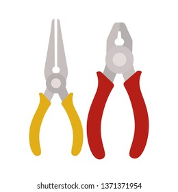plier tool isolated icon