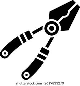 Plier vector icon. Can be used for printing, mobile and web applications.