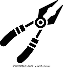 Plier vector icon. Can be used for printing, mobile and web applications.