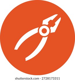 Plier Vector Icon Design Illustration