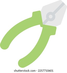 plier Vector illustration on a transparent background. Premium quality symmbols. Line Color vector icons for concept and graphic design. 
