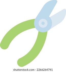 plier  Vector illustration on a transparent background. Premium quality symmbols. Line Color vector icons for concept and graphic design. 

