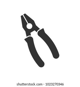 Pliers black icon