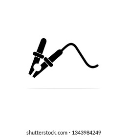 pliers charger icon.Vector concept illustration for design.