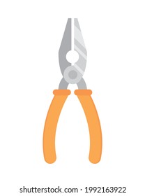 pliers construction repair tool icon