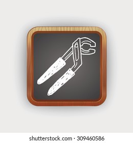pliers doodle