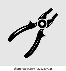 Pliers flat vector icon. trendy style illustration on white background..eps
