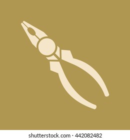 Pliers Icon. 