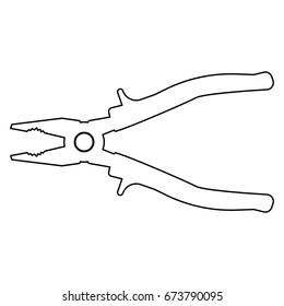 Pliers icon .