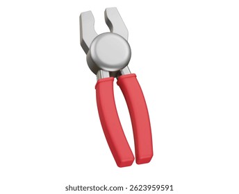  pliers icon 3d illustration render

